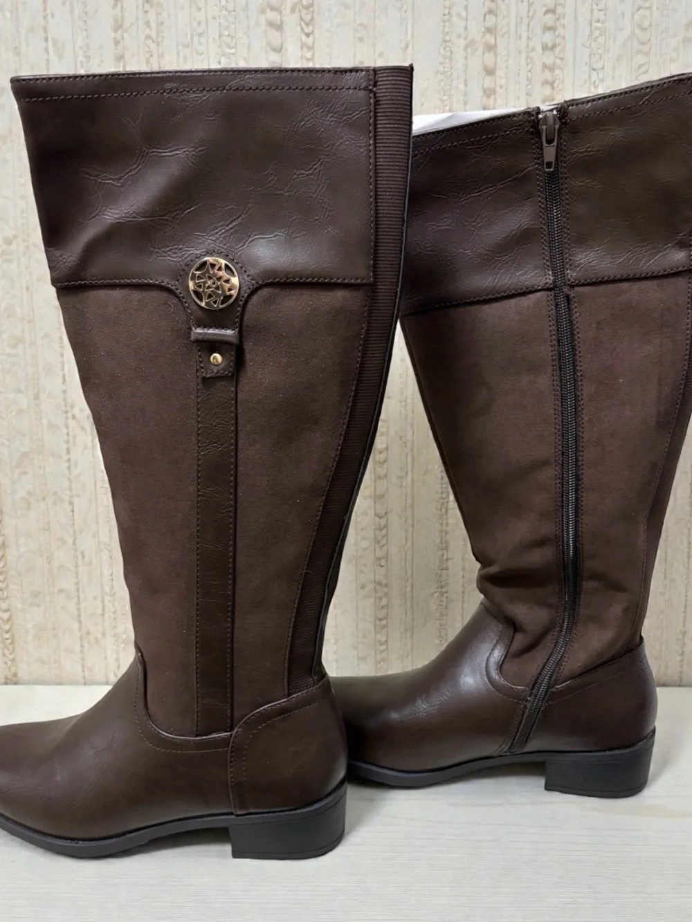 Classic Tall Brown Women's Riding Boots